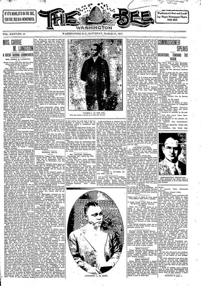 Washington Bee, Mar 27, 1915