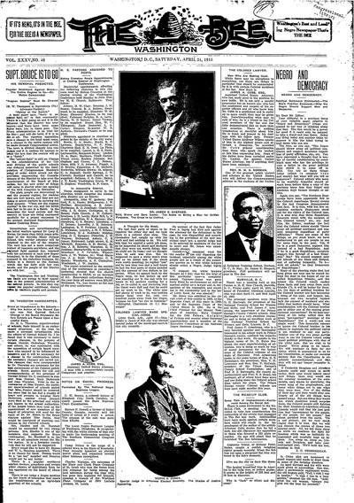 Washington Bee, Apr 24, 1915