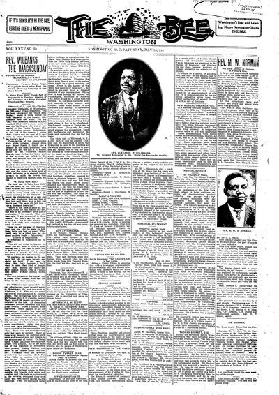 Washington Bee, May 15, 1915