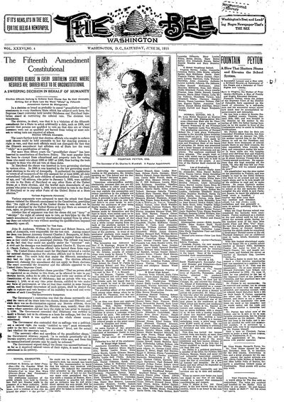 Washington Bee, Jun 26, 1915