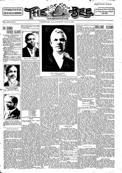 Washington Bee, Jul 10, 1915