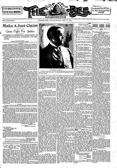 Washington Bee, Jul 17, 1915
