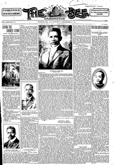 Washington Bee, Sep 11, 1915