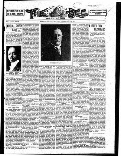 Washington Bee, Feb 26, 1916
