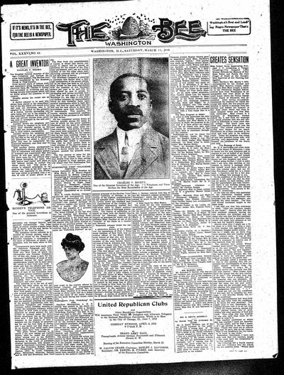 Washington Bee, Mar 11, 1916