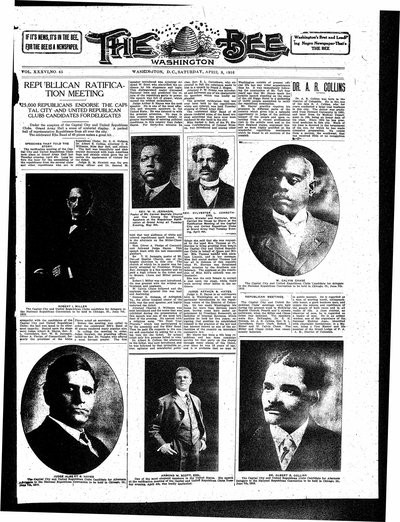 Washington Bee, Apr 8, 1916