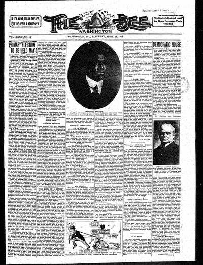 Washington Bee, Apr 29, 1916