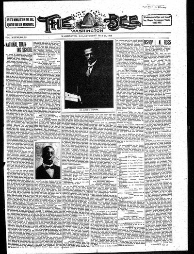 Washington Bee, May 27, 1916