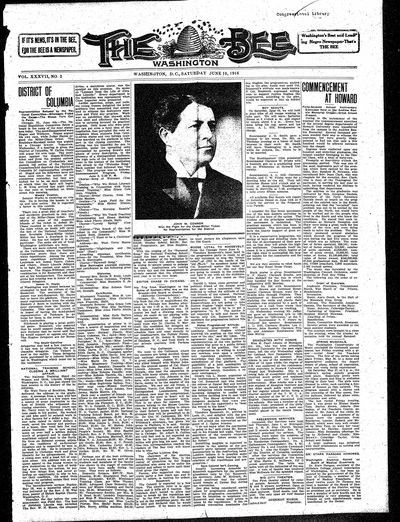 Washington Bee, Jun 10, 1916