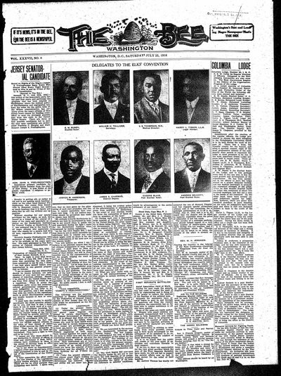 Washington Bee, Jul 22, 1916