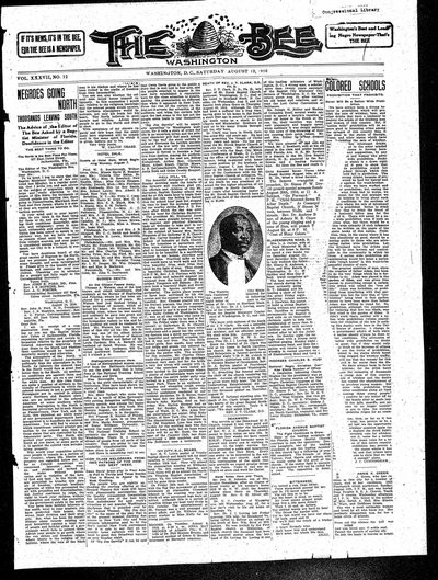 Washington Bee, Aug 19, 1916
