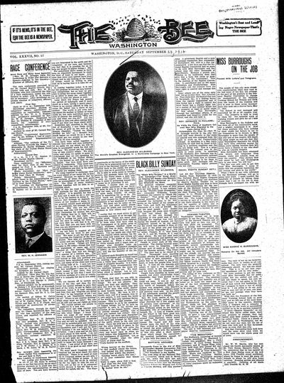 Washington Bee, Sep 23, 1916