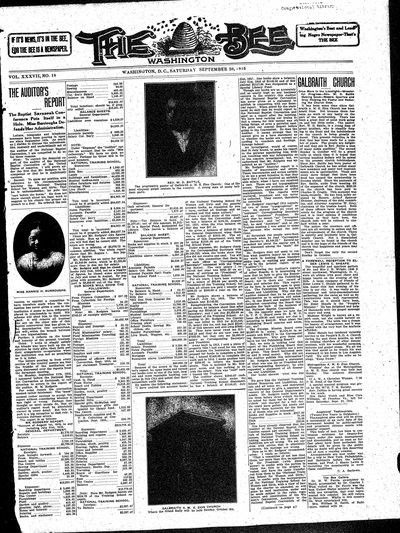 Washington Bee, Sep 30, 1916