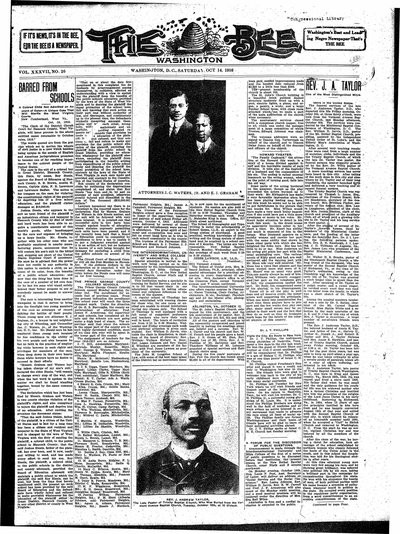 Washington Bee, Oct 14, 1916