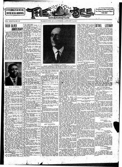 Washington Bee, Jan 13, 1917