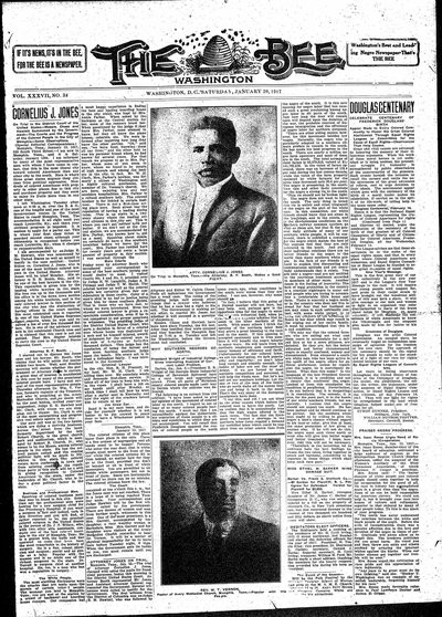 Washington Bee, Jan 20, 1917