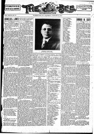 Washington Bee, Jan 27, 1917