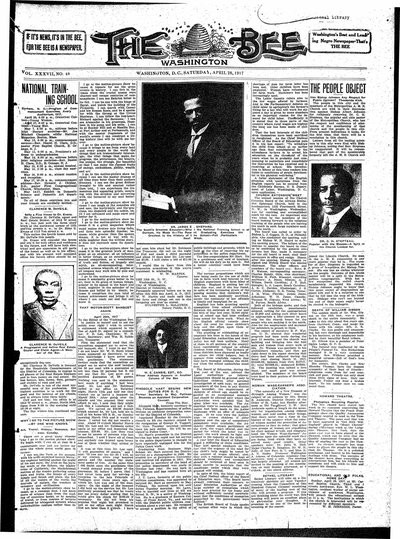 Washington Bee, Apr 28, 1917