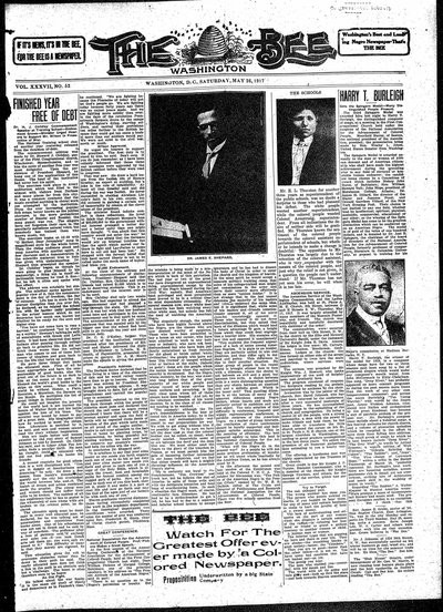 Washington Bee, May 26, 1917