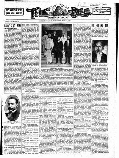Washington Bee, Jul 21, 1917