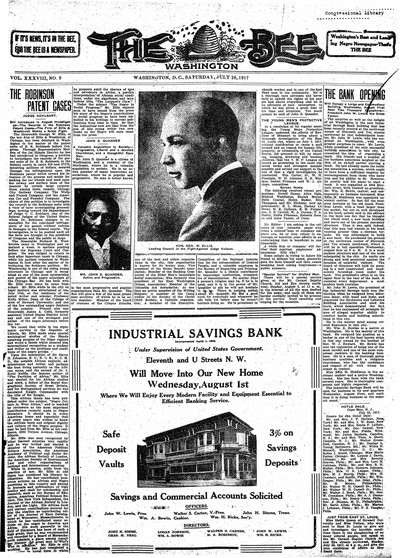 Washington Bee, Jul 28, 1917