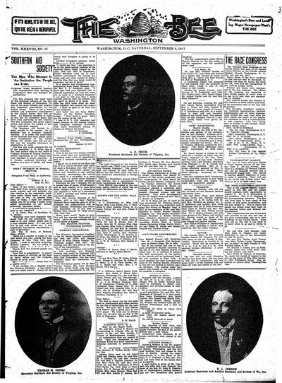 Washington Bee, Sep 8, 1917