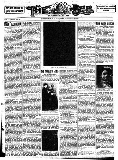 Washington Bee, Sep 29, 1917