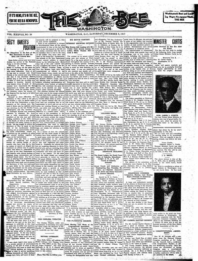 Washington Bee, Dec 8, 1917