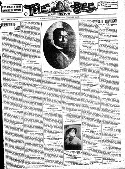 Washington Bee, Feb 23, 1918