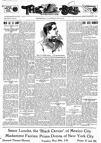 Washington Bee, May 25, 1918