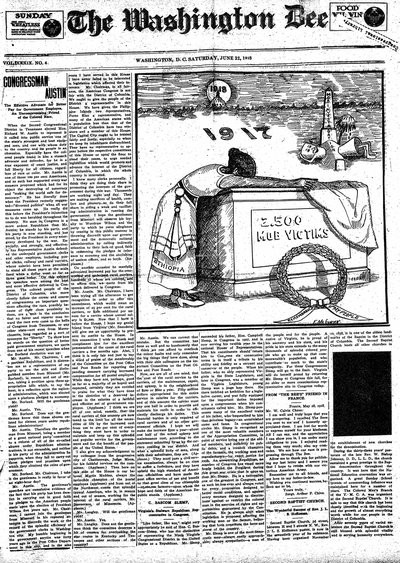 Washington Bee, Jun 22, 1918