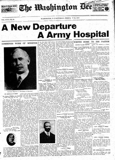 Washington Bee, Feb 22, 1919