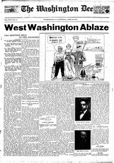 Washington Bee, Apr 26, 1919