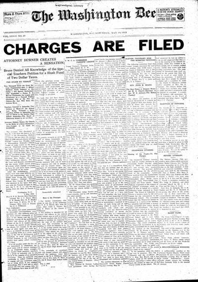 Washington Bee, May 10, 1919