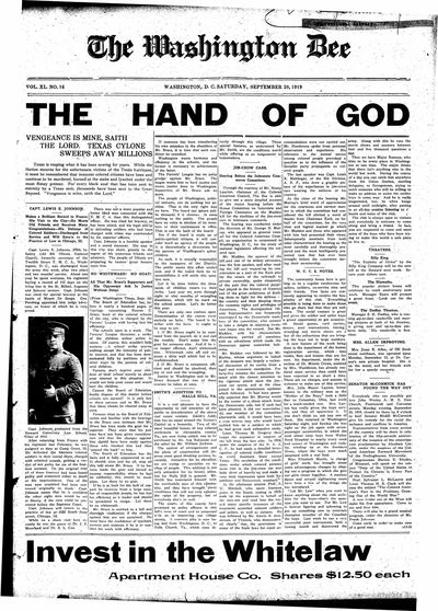 Washington Bee, Sep 20, 1919