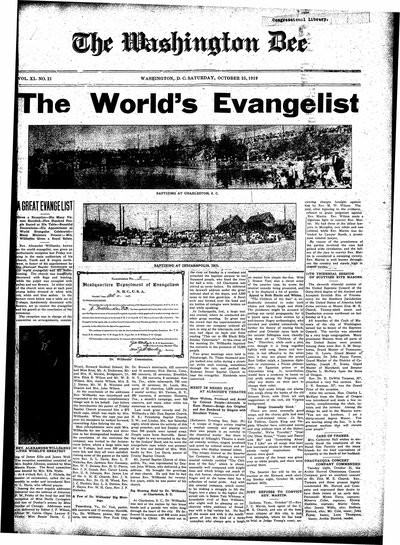 Washington Bee, Oct 25, 1919
