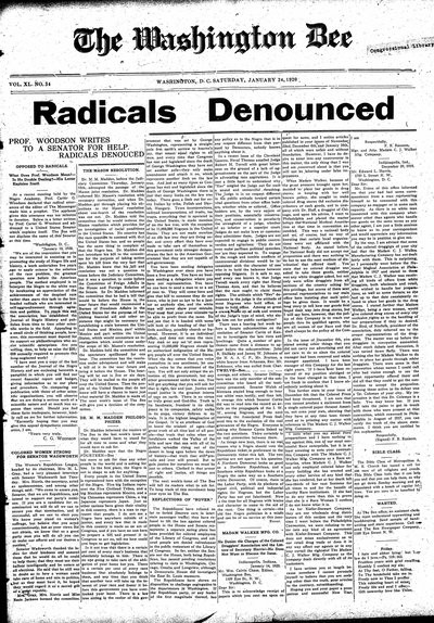 Washington Bee, Jan 24, 1920