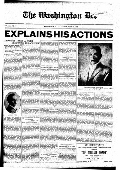 Washington Bee, Jul 10, 1920