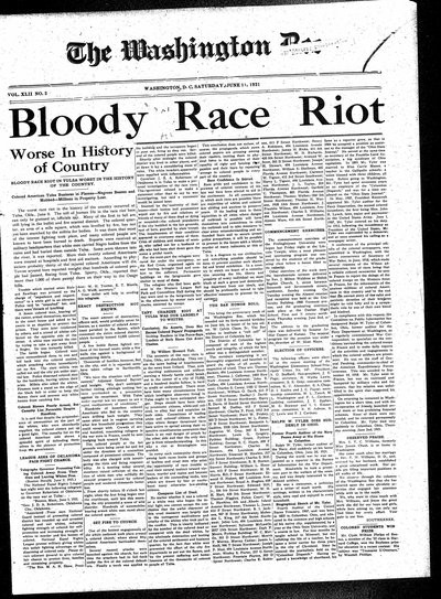 Washington Bee, Jun 11, 1921