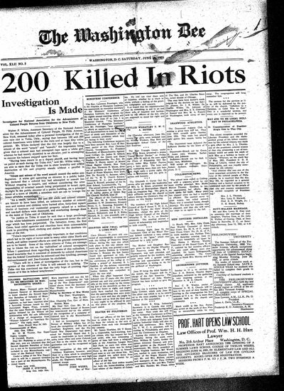 Washington Bee, Jun 18, 1921