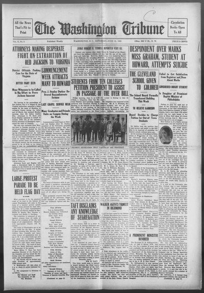 Washington Tribune, Jun 10, 1922