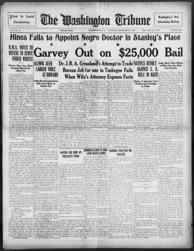 Washington Tribune, Sep 8, 1923