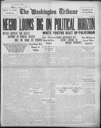 Washington Tribune, Jun 21, 1924