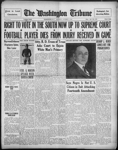 Washington Tribune, Oct 11, 1924