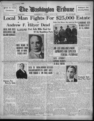 Washington Tribune, Jan 17, 1925