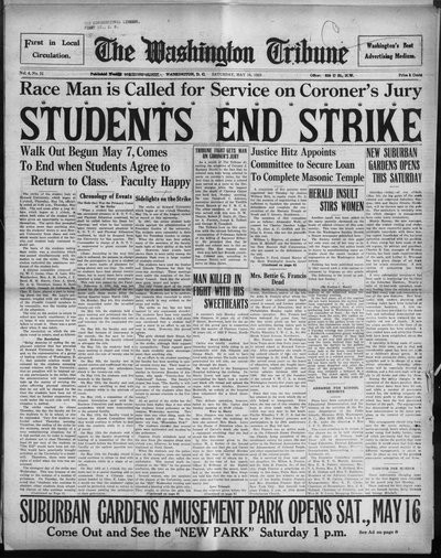 Washington Tribune, May 16, 1925