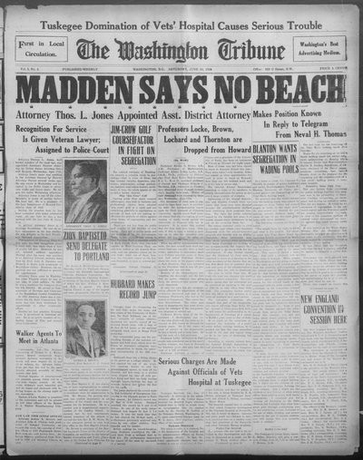 Washington Tribune, Jun 20, 1925