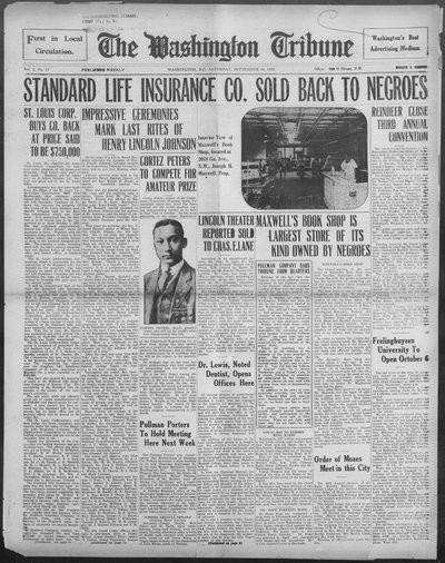 Washington Tribune, Sep 19, 1925