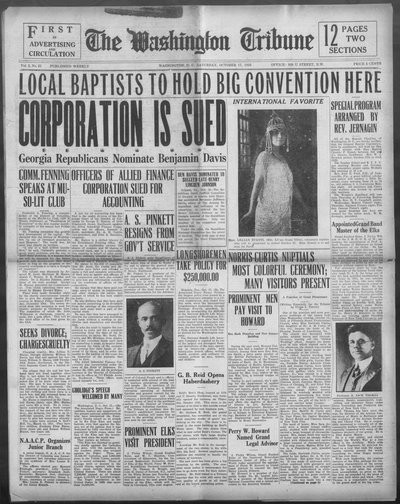 Washington Tribune, Oct 17, 1925