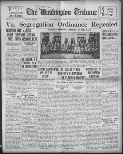 Washington Tribune, Oct 24, 1925
